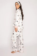 Load image into Gallery viewer, Flannel Pajama Sets - Ivory
