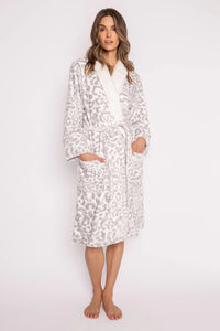Luxe Plush Robe- Ivory