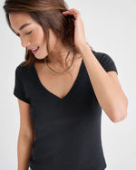 Load image into Gallery viewer, Faye V-Neck Tee
