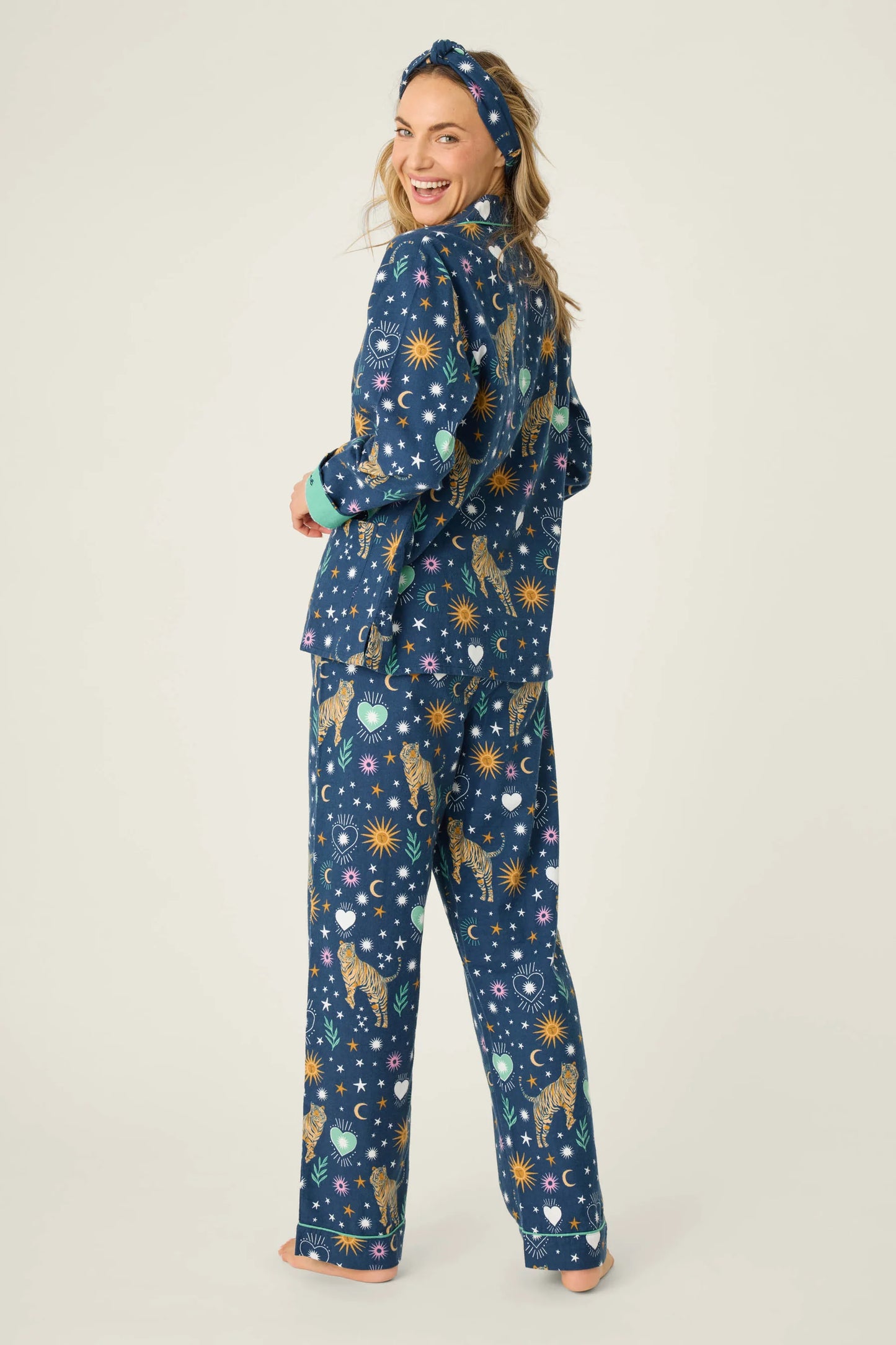 Wild At Heart 3-Piece Flannel PJ Set