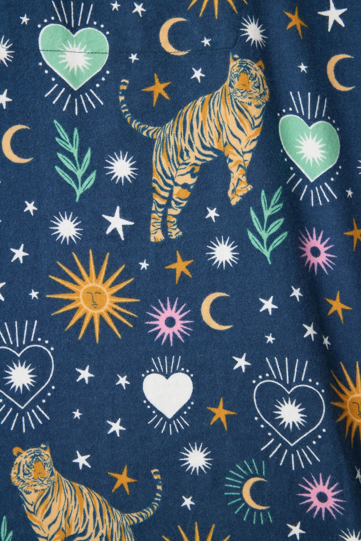 Wild At Heart 3-Piece Flannel PJ Set