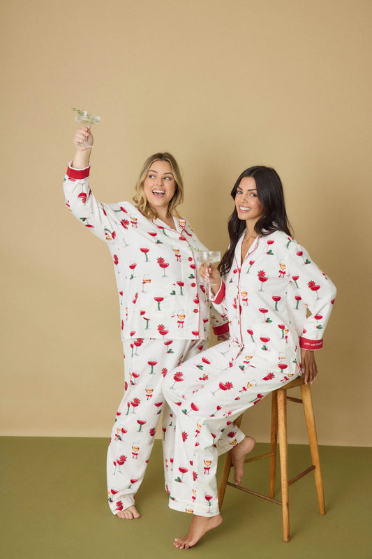 Let's Get Toasty 3-Piece Print Flannel PJ Set