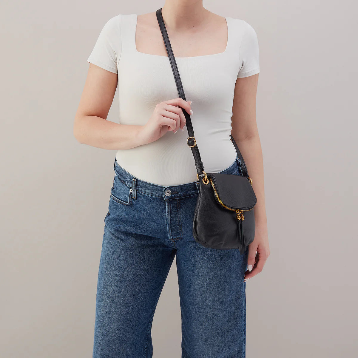 Fern Zip-Flap Crossbody