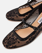 Load image into Gallery viewer, Hawke Black Lace Mary Jane Heel
