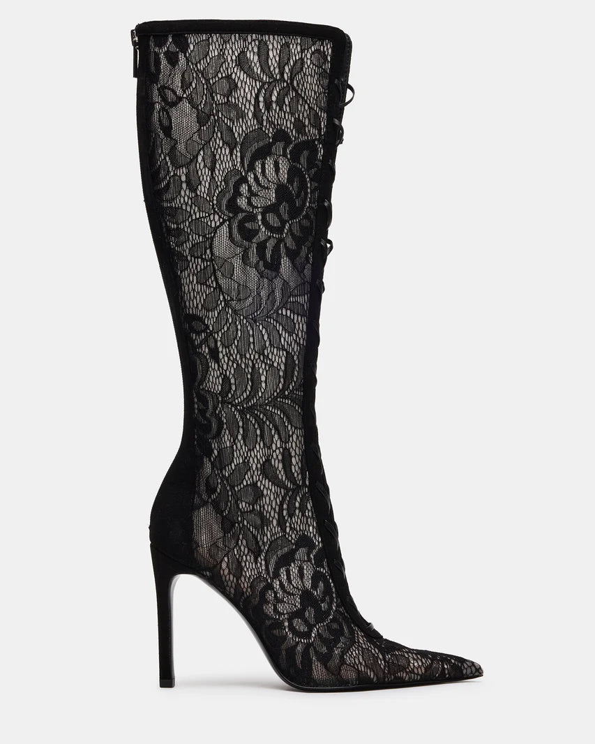 Maxine Black Lace Boot