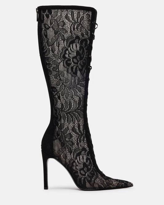 Maxine Black Lace Boot