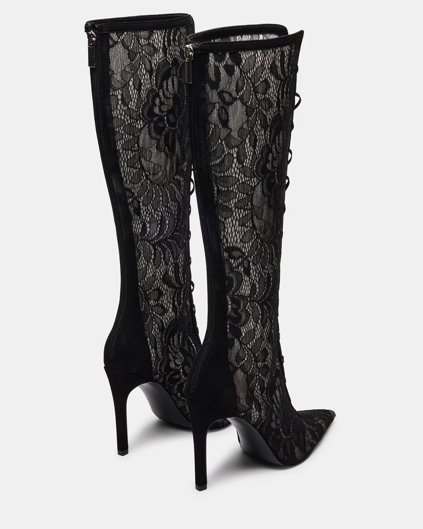 Maxine Black Lace Boot