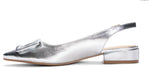 Load image into Gallery viewer, Sweetie Slingback - Metallic Silver
