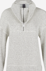 Load image into Gallery viewer, Restful Bouclé Half Zip Pullover
