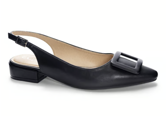 Sweetie Slingback - Smooth Black