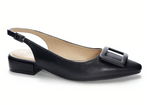 Load image into Gallery viewer, Sweetie Slingback - Smooth Black
