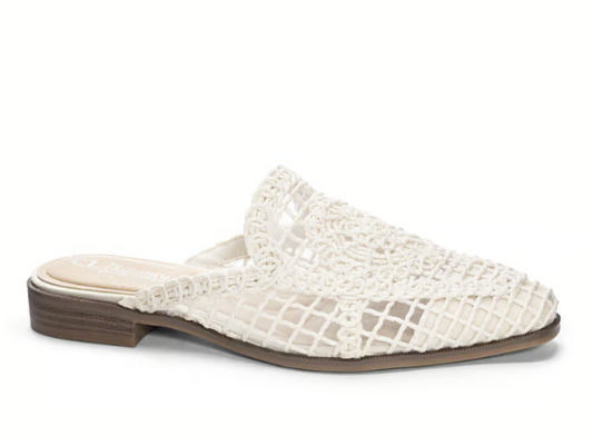 Sunrise Macrame Mule