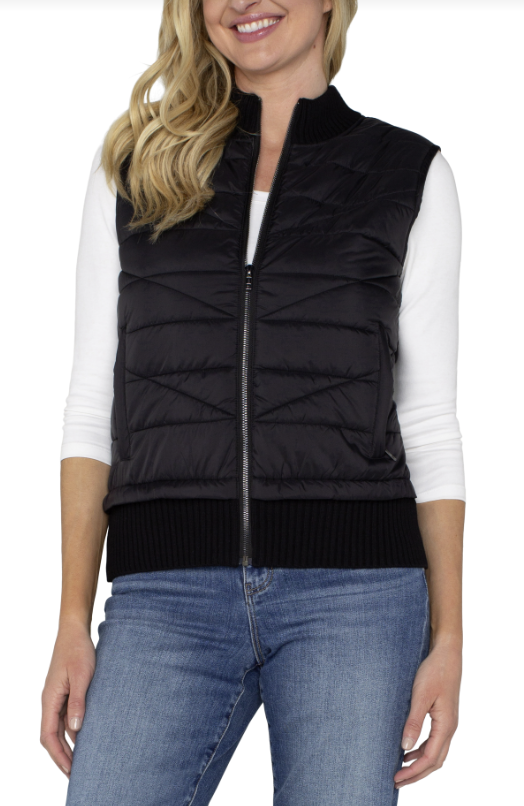 Sleeveless Quilted Vest