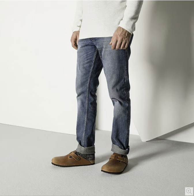 Cotton Slub Men - Black Grey