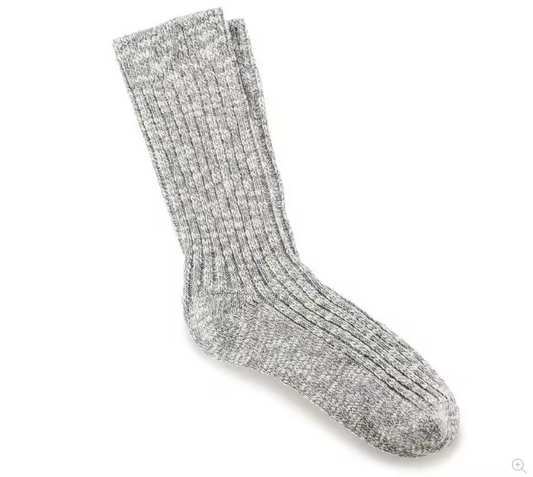 Cotton Slub Men - Grey White