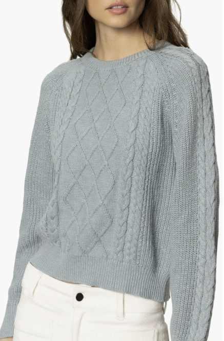 Nomad Cable Popover Sweater