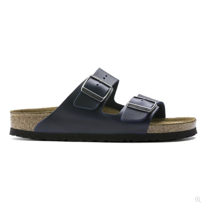 Arizona Soft Footbed Oiled Leather Blue