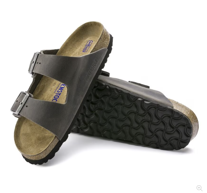 Arizona Soft Footbed - Oiled Leather Iron