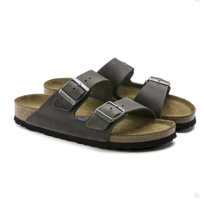 Arizona Soft Footbed - Oiled Leather Iron