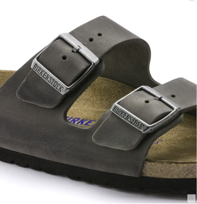 Arizona Soft Footbed - Oiled Leather Iron