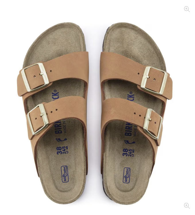 Arizona Soft Footbed - Nubuck Pecan