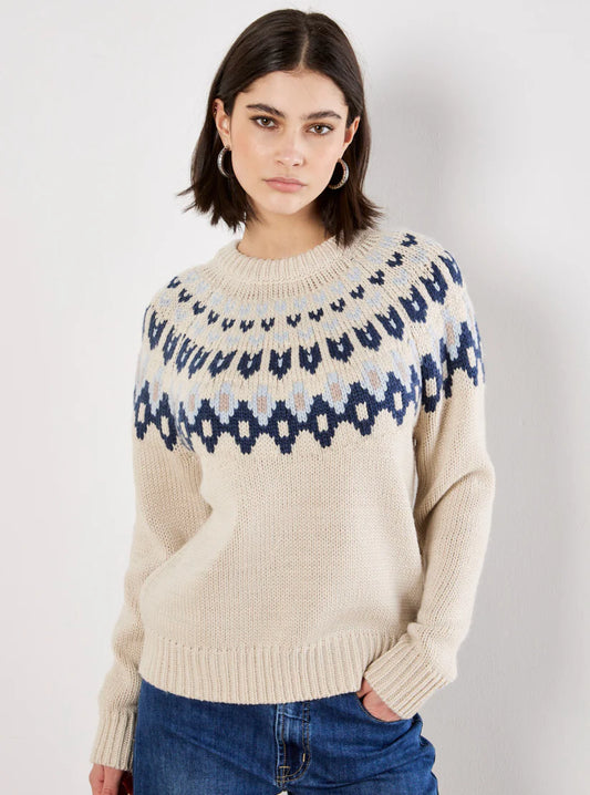Fairisle Crew Neck Sweater