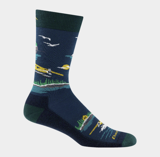 Men's Float Boat Crew Lightweight Lifestyle Socks