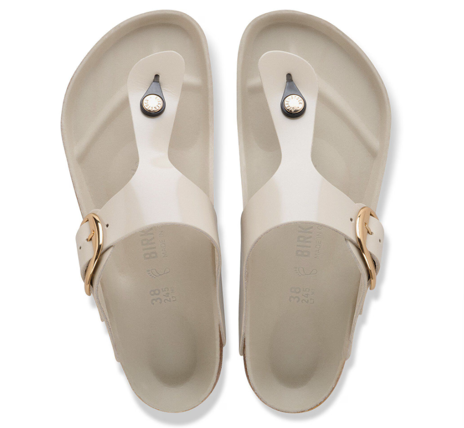 Gizeh Big Buckle - High Shine Oyster