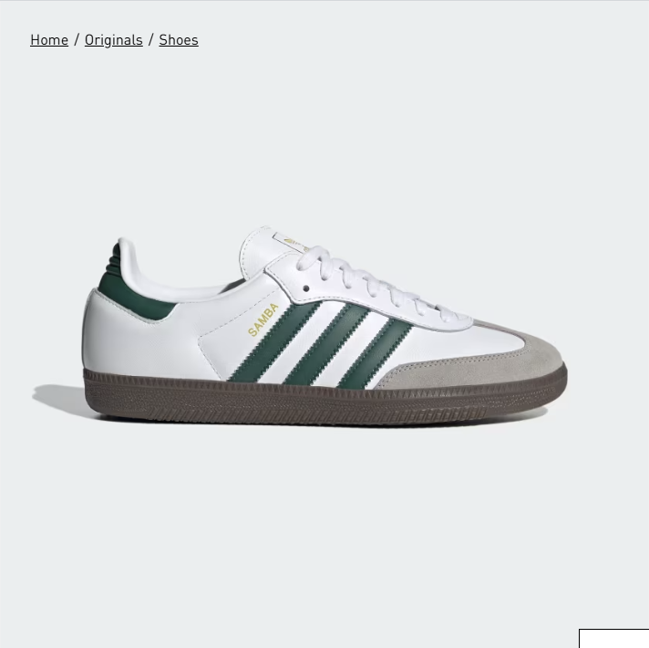 Men's Samba OG Shoes (JH8797)