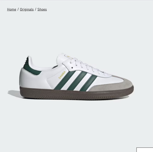 Men's Samba OG Shoes (JH8797)