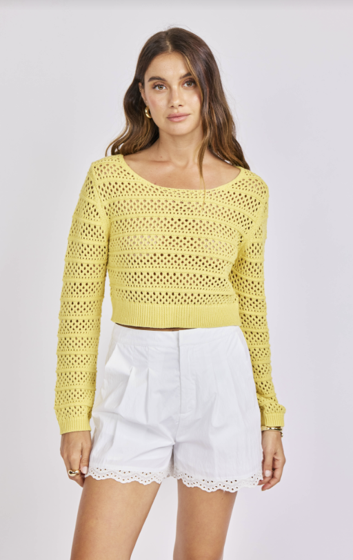 Jammin Cropped Sweater