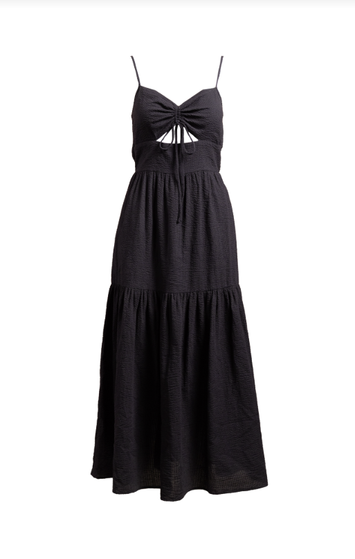 Terra Ruched Maxi Dress