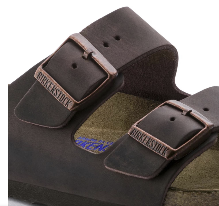Arizona Soft Footbed Oiled Leather Habana