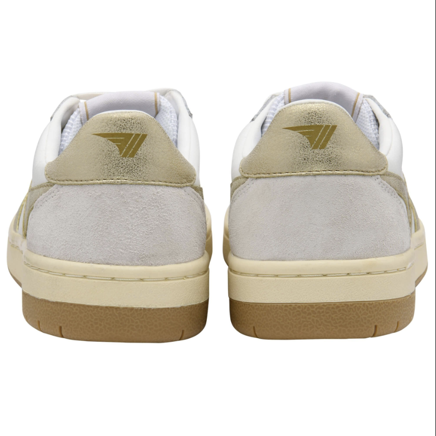 Gola Classics Women's Hawk Sneakers - White/Gold