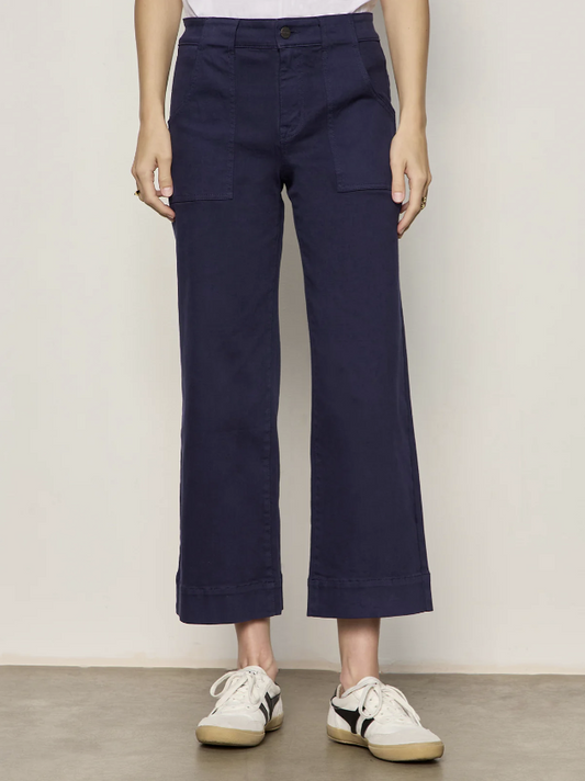 Insider Crop - Navy Blazer
