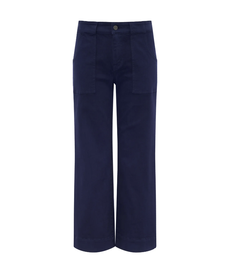 Insider Crop - Navy Blazer