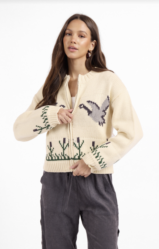 Songbird Zip Sweater