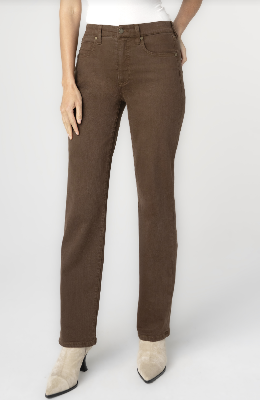 Kennedy Comfort Waist Straight Leg Jeans