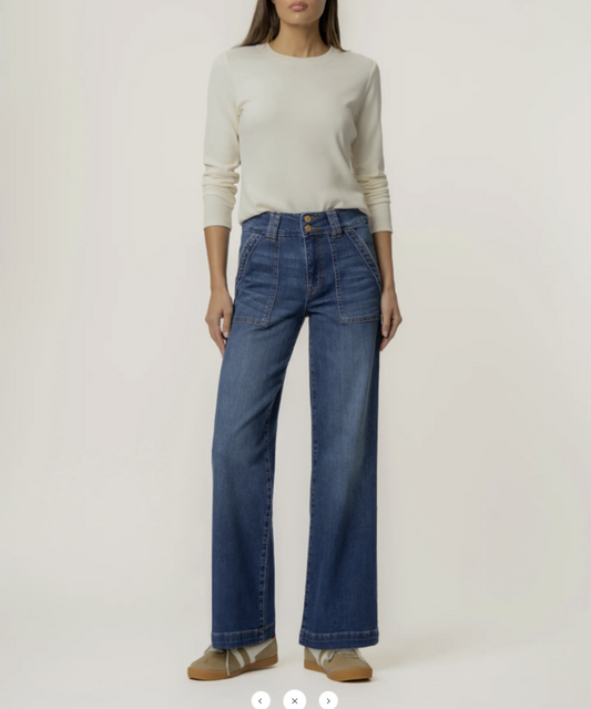 Jodi High Rise Straight Leg in Affectionately