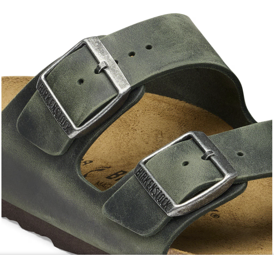 Arizona Soft Footbed Oiled Leather - Thyme