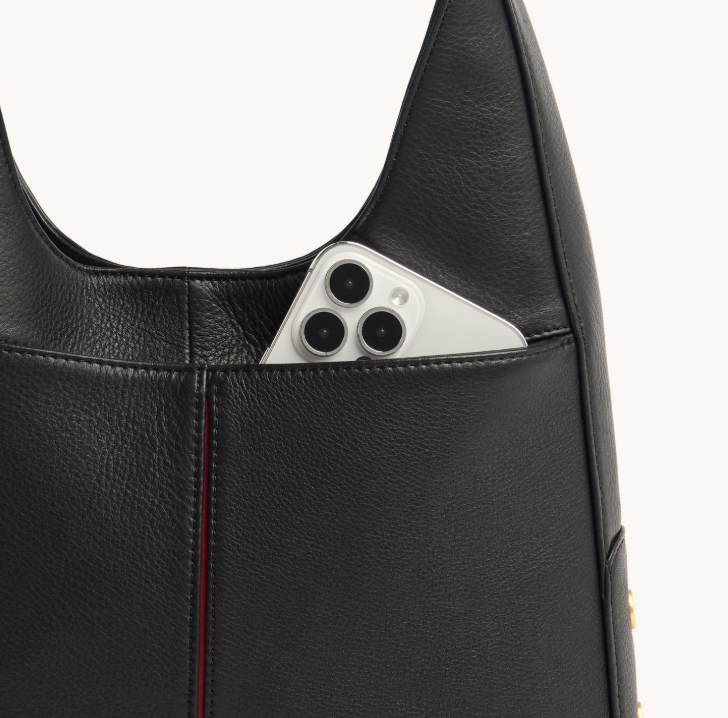 Tim Medium Leather Shoulder Bag