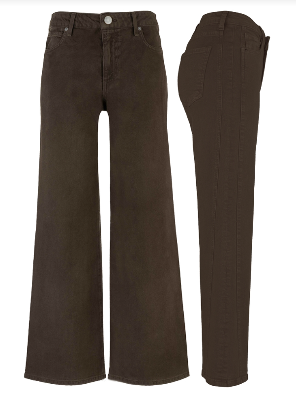 Meg High Rise Wide Leg Side Panel