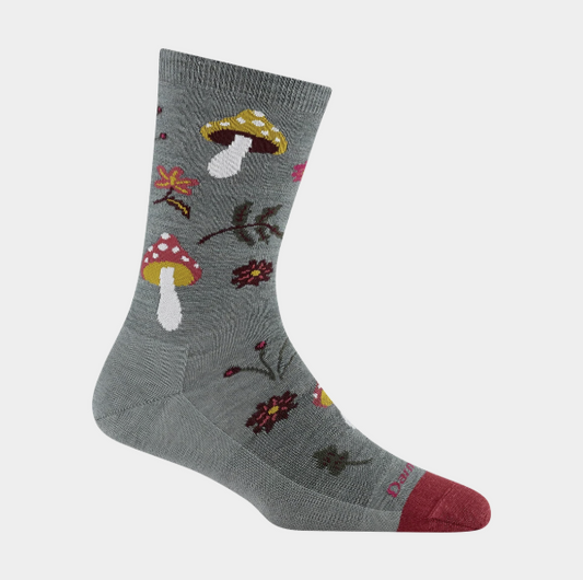 Women's Shroom Bloom Crew Lightweight Lifestyle Socks