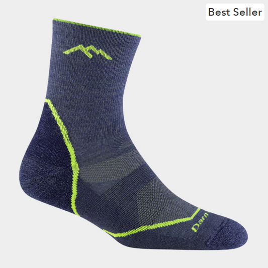 Kids Light Hiker Micro Crew Lightweight Hiking Socks