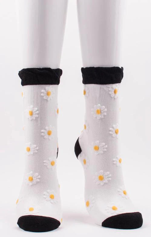 Daisy Clear Socks