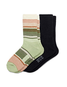 Twist Stripe Boot Sock 2 Pair Pack