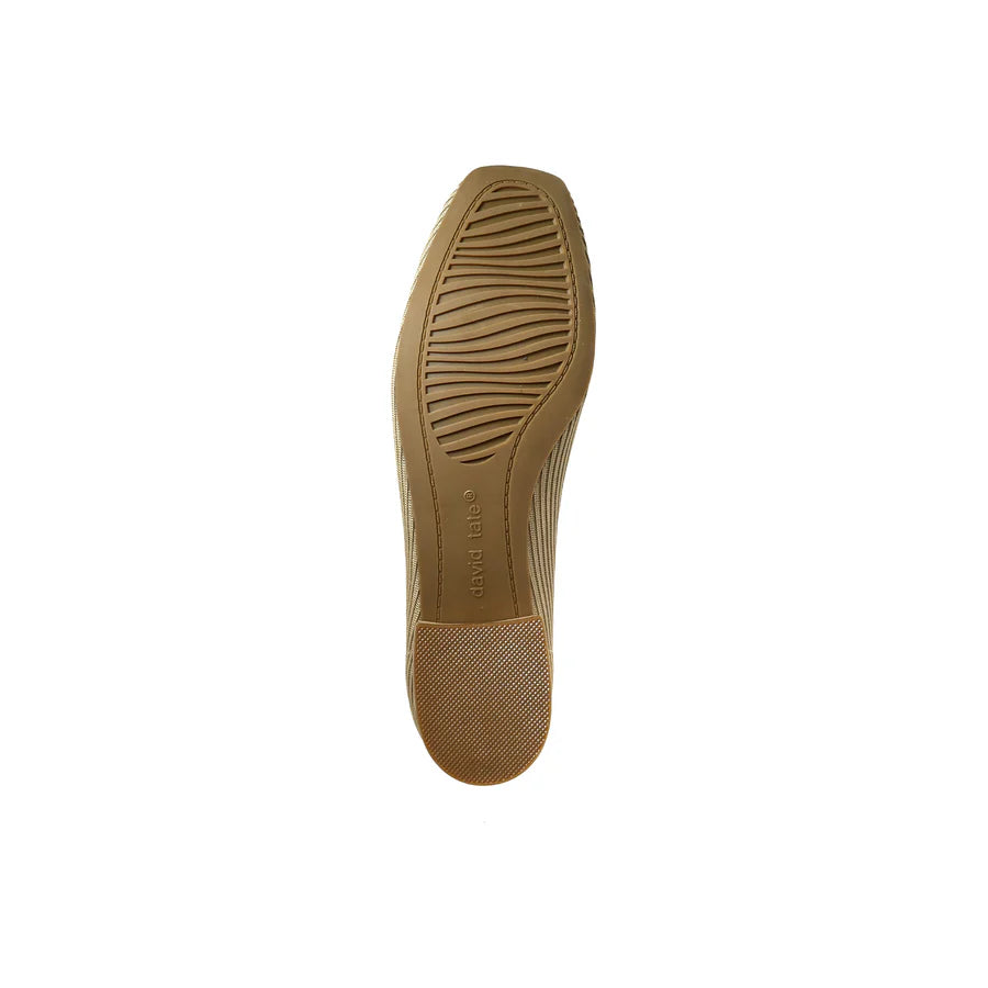 Union Stretch Fabric Square Toe Pump