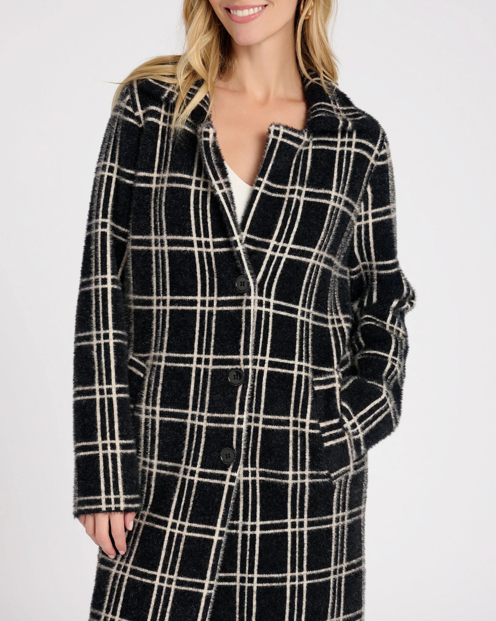 Windowpane Coat