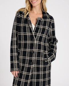 Windowpane Coat