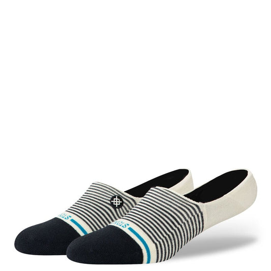 Ministripe Cotton No Show Socks